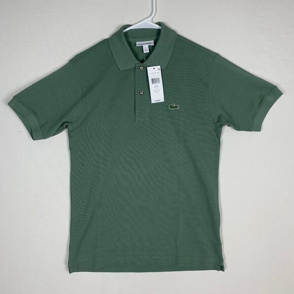 Lacoste Men's Green Polo size 2 XS NWT $89 - Picture 1 of 10